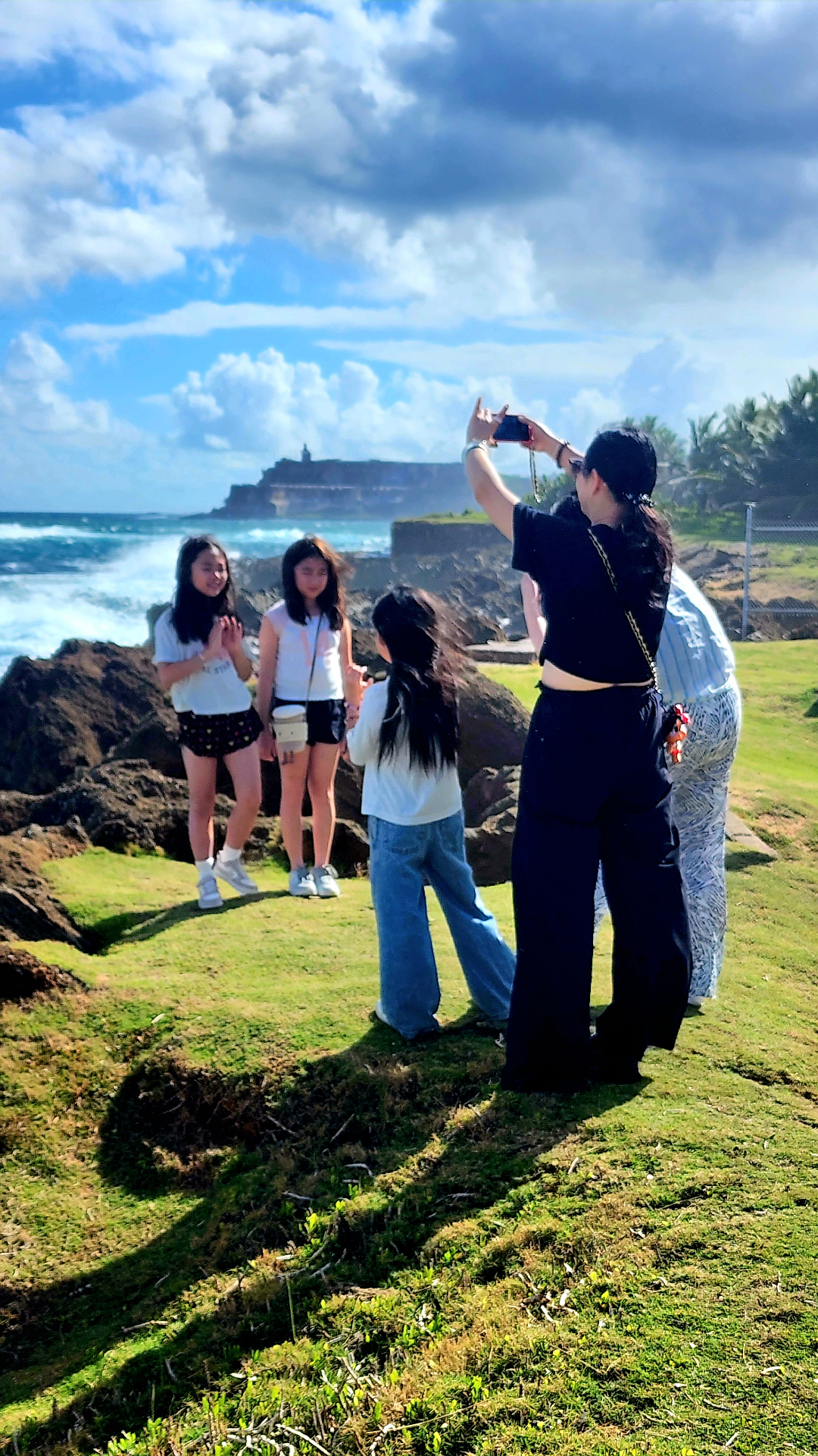Guests capturing memories along the historic UNESCO World Heritage streets of San Juan.