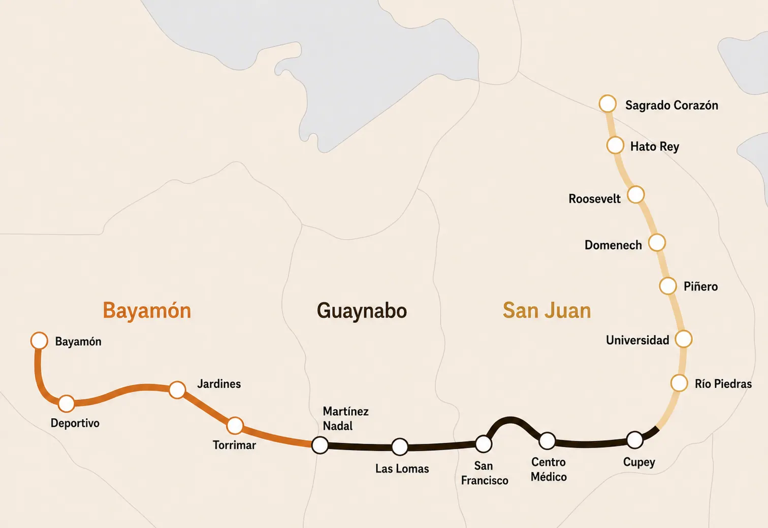 One Line. Three Cities.  
One Journey