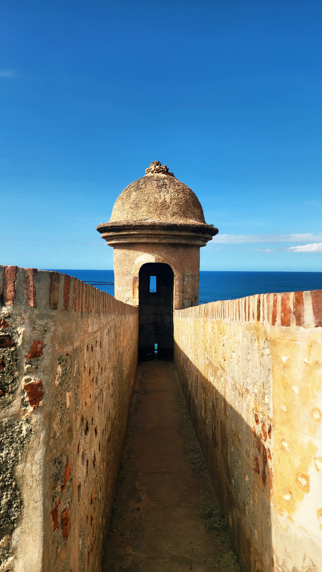 El Morro fortress standing above the Atlantic Ocean in Old San Juan