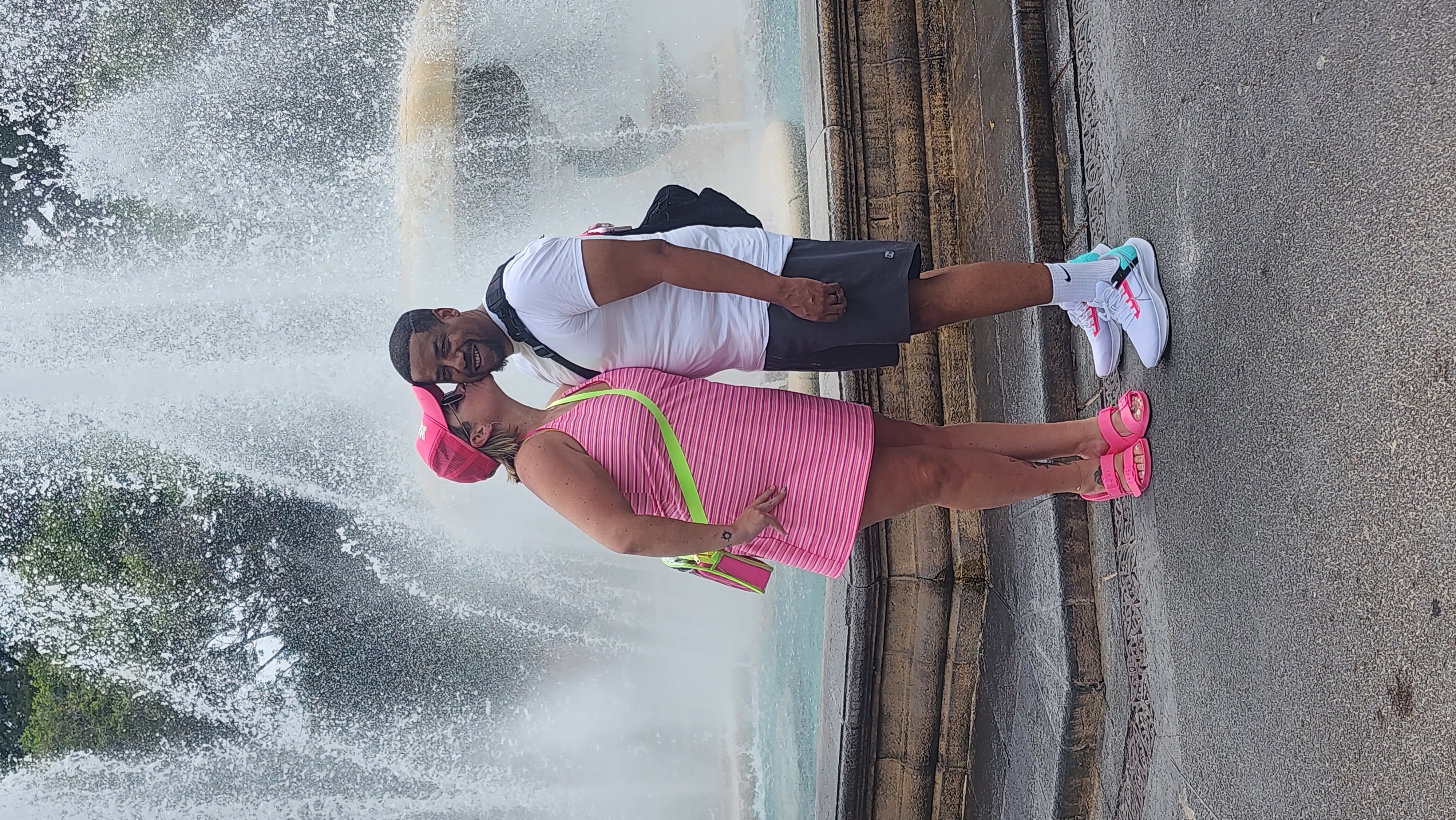 Guests of OnPoint Tours posing at Castillo San Felipe del Morro in Old San Juan.